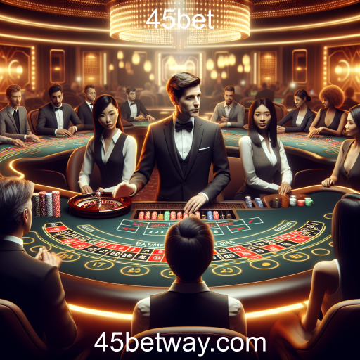 A Experiência Imersiva dos Cassinos Ao Vivo na 45bet