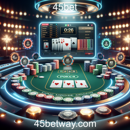 Poker Online: A Nova Era do Jogo na 45bet